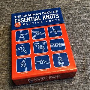 "Chapman Deck of Essential Knots: 47 Boating Knots" - Cards in Flip Top Box